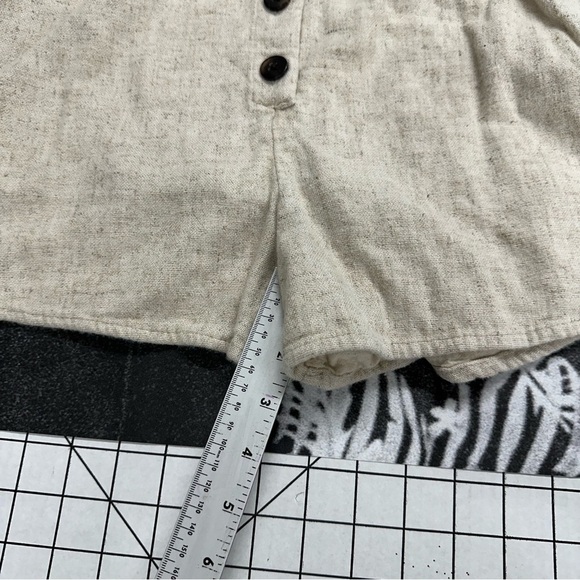 MADEWELL sz 10 V-Neck Button-Down Romper A22 - Picture 5 of 7
